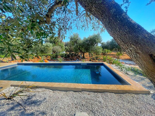 Seasonal outdoor pool