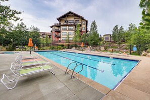 Pool - Walk to Ski Lift: Granby Ranch Family Retreat! (Granby)
