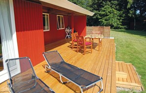 Outdoor dining - Pet friendly home in Tranekær with WiFi (Tranekær)