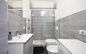 Shower, hair dryer