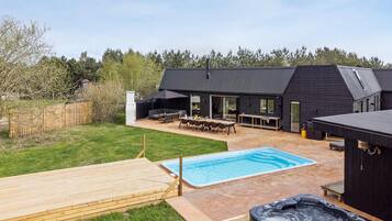 Una piscina climatizada