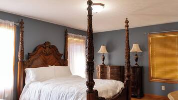 5 室のベッドルーム、WiFi、ベッドシーツ