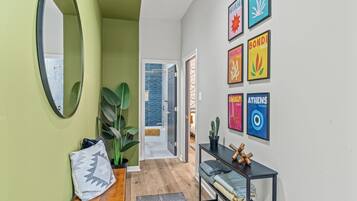 Condo, City View | Living area | 43-inch Smart TV with digital channels