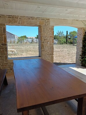 Restauration en plein air