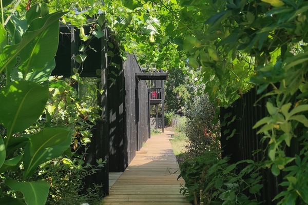 Enceinte de lâhĂ©bergement