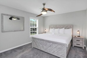 3 bedrooms, iron/ironing board, travel cot, free WiFi