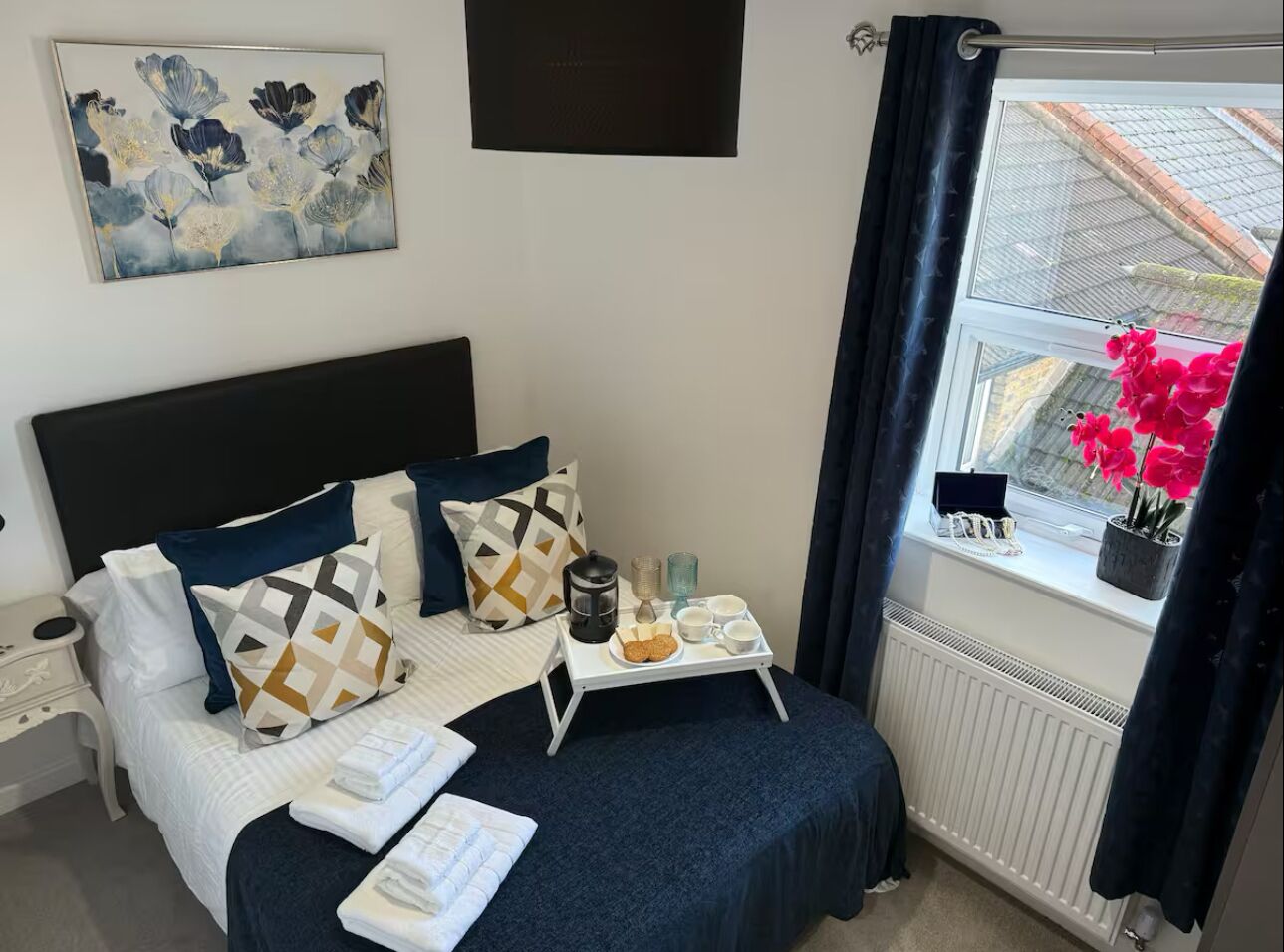 1 soverom, wi-fi og sengetøy