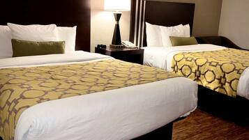 Free WiFi, bed sheets