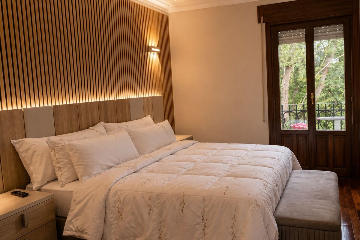 Comfort tweepersoonskamer, balkon, uitzicht op tuin | Gratis wifi, beddengoed