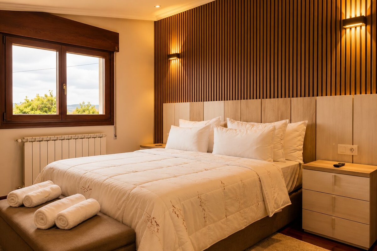 Deluxe kamer, 1 twee- of 2 eenpersoonsbedden, uitzicht op zee | Gratis wifi, beddengoed