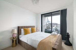 2 slaapkamers, een strijkplank/strijkijzer, reisbedje, wifi