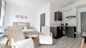 Apartemen Ekonomi, Hewan Peliharaan Diizinkan, pemandangan gunung | 1 kamar tidur dan setrika/meja setrika