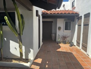Interior entrance