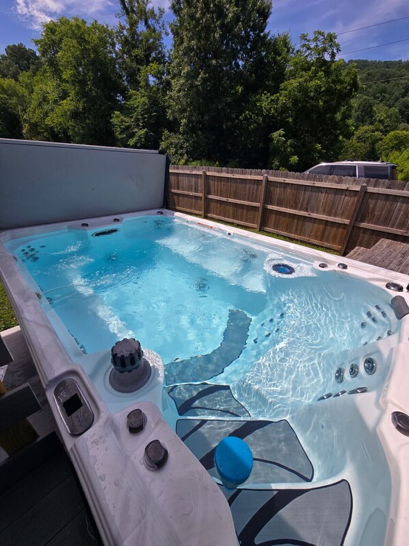 Bubbelpool utomhus