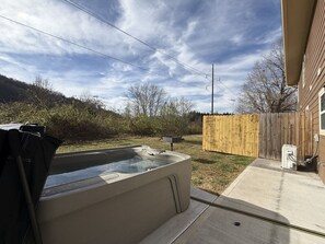 Idromassaggio all'aperto