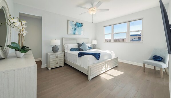 5 bedrooms, iron/ironing board, WiFi, bed sheets