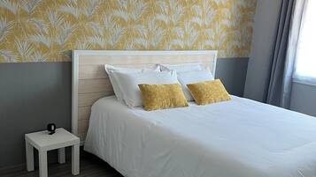 4 chambres, fer et planche Ă repasser, Wi-Fi, draps fournis