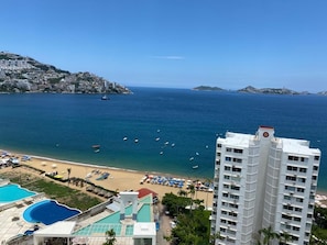 Enjoy stunning ocean views from the hotel's spacious balconies overlooking the marina and beach.