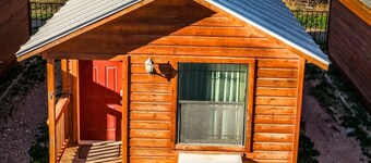 Cozy cabin with AC and WiFi in peaceful Sterling City.  Your small town adventure awaits!