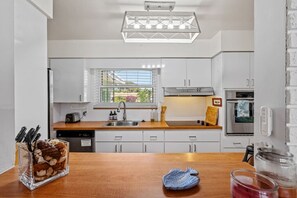 Fridge, microwave, oven, stovetop - Walk to Water | Indoor-Outdoor Living w/ Pool (Boca Raton)