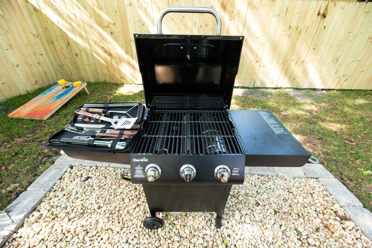 Photo 53 of New! The Salty Palm:Dog Friendly Hot Tub Fire-pit 1 mile DTWN