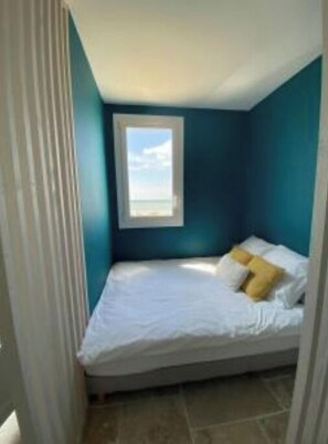1 bedroom, iron/ironing board, bed sheets - Ocean view apartment (Saint-Hilaire-de-Riez)
