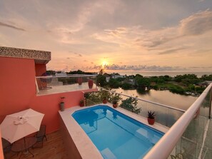 Outdoor pool - Hotel Casa Harmony (Cartagena)