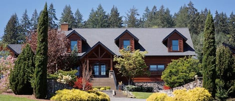 Majoituspaikan julkisivu