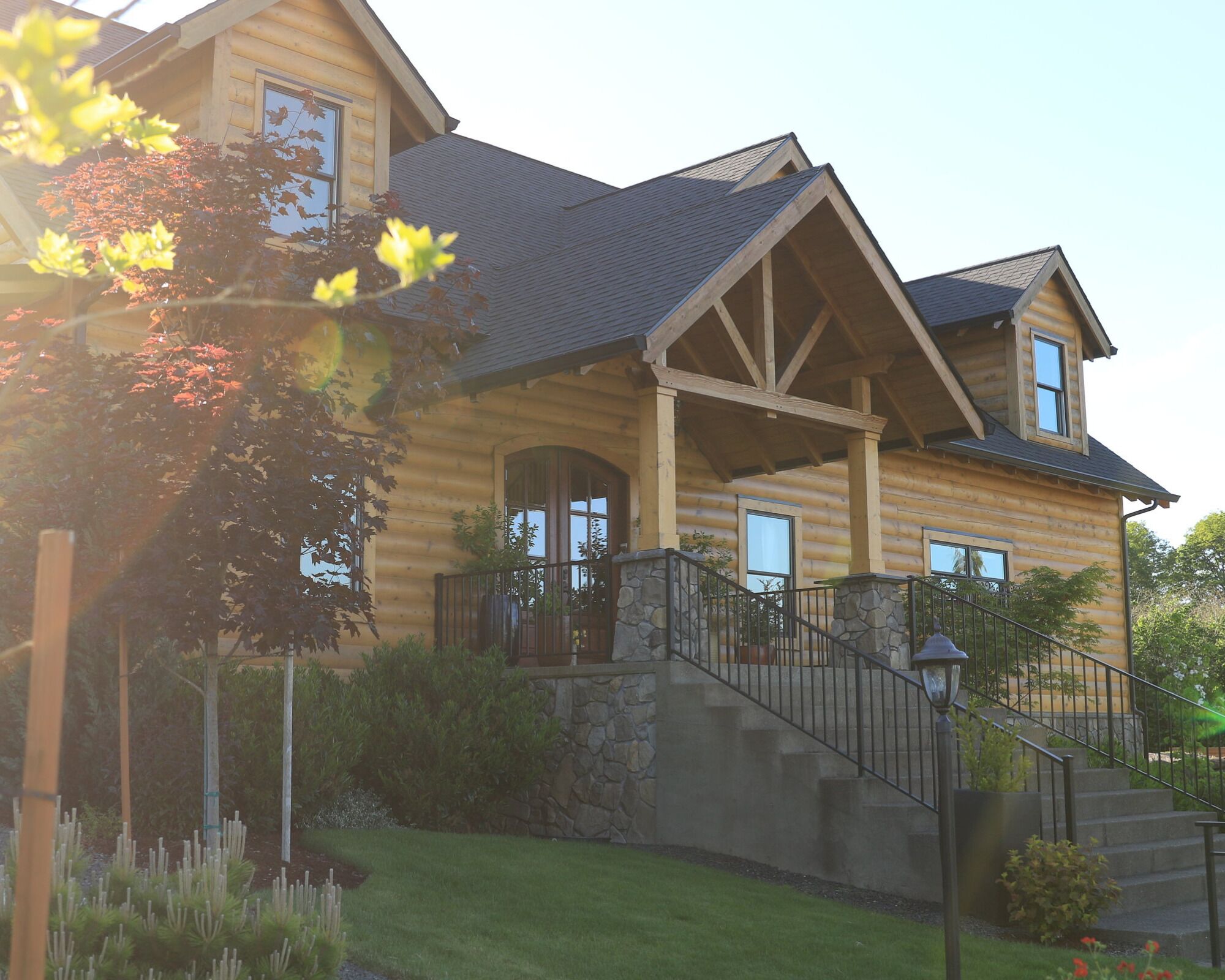 Façade de l’hébergement 