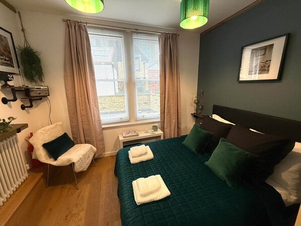 1 makuuhuone, silitysrauta/-lauta, Wi-Fi, vuodevaatteet