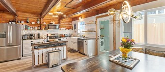 Chalet in the Woods with a Game Room & Pet Friendly!