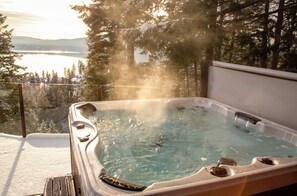 Baignoire à remous extérieure