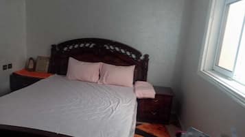 2 bedrooms, in-room safe, iron/ironing board, WiFi