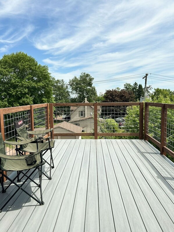 Balcony view - Great Water Inn (Bayfield)