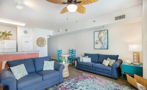 Smart TV - 12th Floor Beachfront Condo | Sleeps 8 | Huge Lagoon Pool + Tiki Bar at Shores of Panama (Panama City Beach)