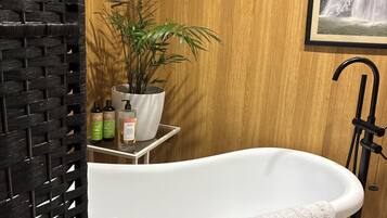 Haartrockner, Handtücher, Seife, Shampoo