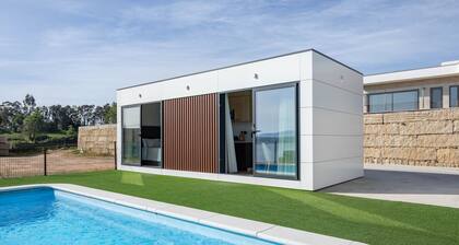 Apartment 'Complejo Bungalow Con Piscina' with Sea View, Wi-Fi and Air Conditioning