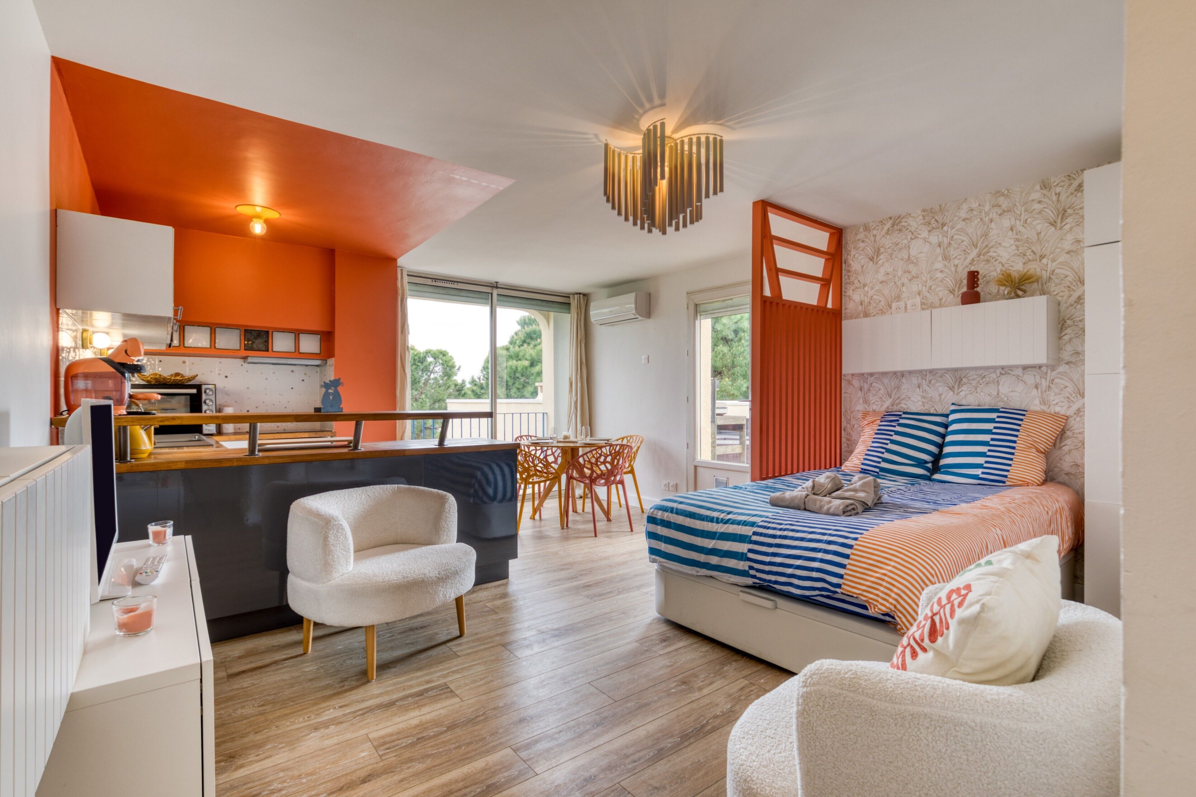 1 slaapkamer, beddengoed