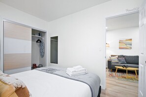 1 bedroom, iron/ironing board, free WiFi, bed sheets