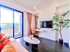 Apartamento, vista para a montanha | 1 quarto, Wi-Fi de cortesia