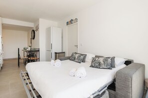 1 Schlafzimmer, Bügeleisen/Bügelbrett, Internetzugang, Bettwäsche