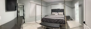 3 bedrooms, desk, iron/ironing board, free WiFi