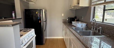 Microwave, oven, stovetop