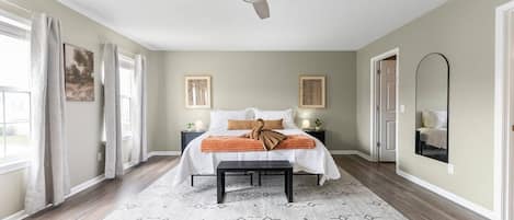 4 slaapkamers, reisbedje, gratis wifi