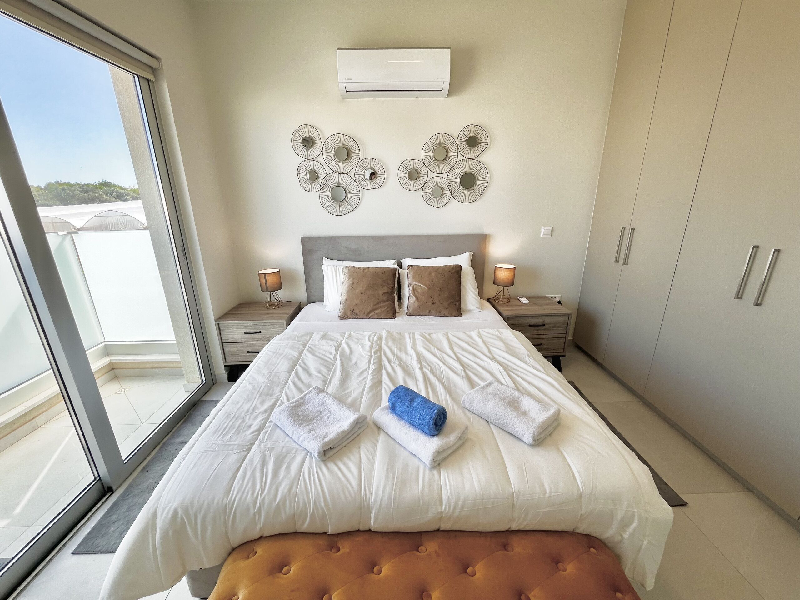 2 bedrooms, soundproofing, iron/ironing board, free WiFi