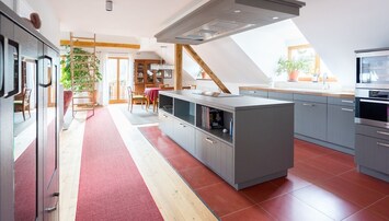 Ferienwohnung Lärche-Wohnküche