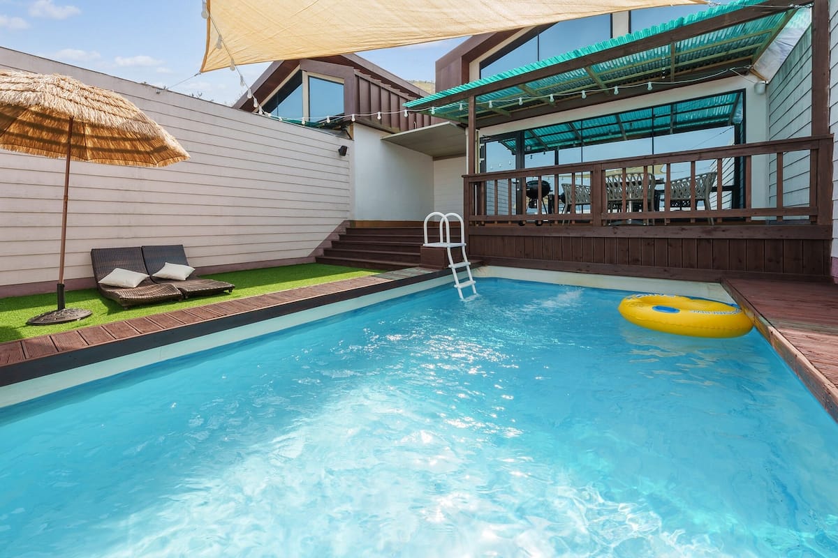 Chambre, 1 chambre (Unit 2 (Pet/Private Pool /BBQ /Spa))