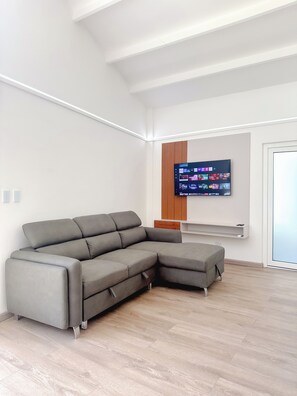 Luxury-Loft, Gartenblick | Fernseher