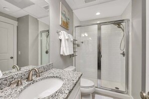 Shower, towels