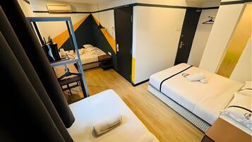 Family Room, Multiple Beds | Desk, iron/ironing board, free WiFi